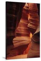 Shaft of Light, Upper Antelope Canyon, Page, Arizona, USA-Michel Hersen-Stretched Canvas