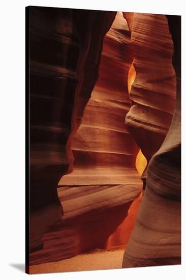 Shaft of Light, Upper Antelope Canyon, Page, Arizona, USA-Michel Hersen-Stretched Canvas