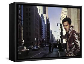 Shaft, Richard Roundtree, 1971-null-Framed Stretched Canvas