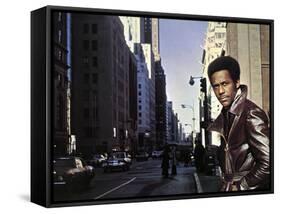 Shaft, Richard Roundtree, 1971-null-Framed Stretched Canvas