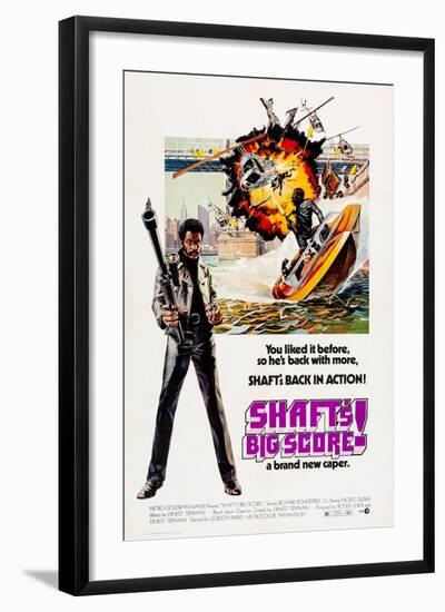 Shaft's Big Score!-null-Framed Art Print