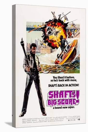 Shaft's Big Score!-null-Stretched Canvas