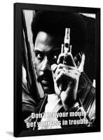 Shaft-null-Framed Poster