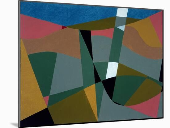 Shafted Landscape, 2001-George Dannatt-Mounted Giclee Print