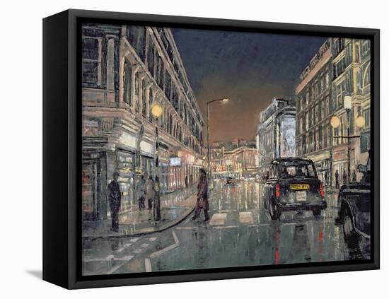 Shaftesbury Avenue, 2004-Tom Young-Framed Stretched Canvas