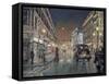 Shaftesbury Avenue, 2004-Tom Young-Framed Stretched Canvas