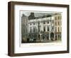 Shaftesbury House, Aldersgate Street, City of London, 1831-MS Barenger-Framed Giclee Print