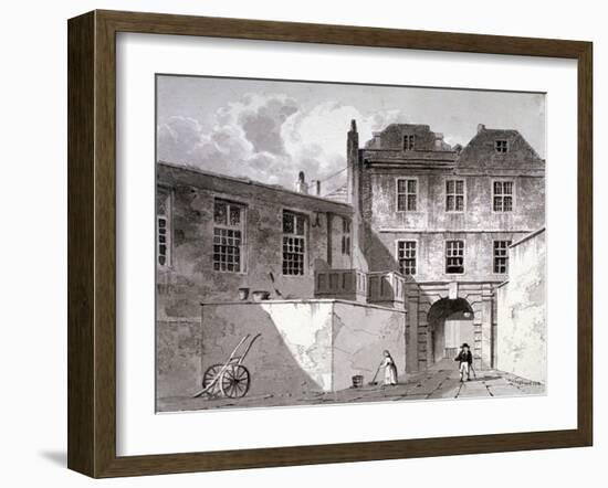 Shaftesbury House, Aldersgate Street, London, 1811-George Shepherd-Framed Giclee Print