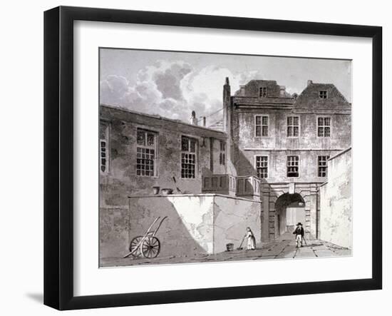 Shaftesbury House, Aldersgate Street, London, 1811-George Shepherd-Framed Giclee Print