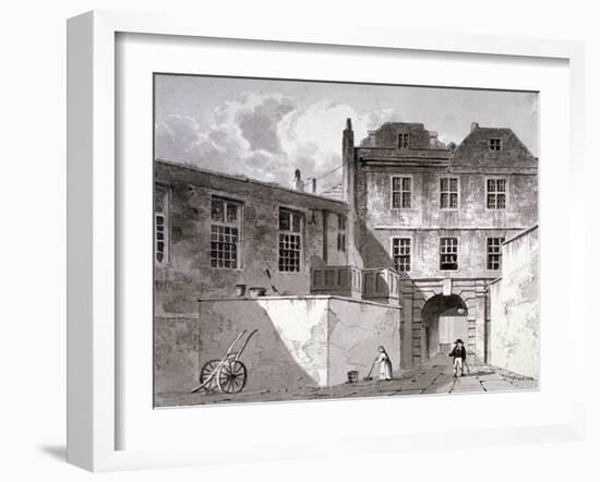 Shaftesbury House, Aldersgate Street, London, 1811-George Shepherd-Framed Giclee Print