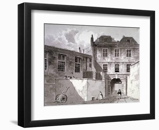 Shaftesbury House, Aldersgate Street, London, 1811-George Shepherd-Framed Premium Giclee Print