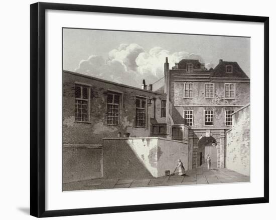 Shaftesbury House, Aldersgate Street, London, 1811-George Shepherd-Framed Giclee Print