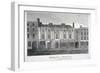 Shaftesbury House, Aldersgate Street, London, 1813-J Simpkins-Framed Giclee Print