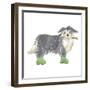 Shaggy Dog I-Kate Mawdsley-Framed Giclee Print