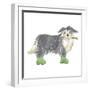 Shaggy Dog I-Kate Mawdsley-Framed Giclee Print