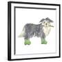 Shaggy Dog I-Kate Mawdsley-Framed Giclee Print