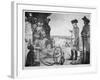 Shah Allum, Mogul of Hindostan, Reviewing the East India Company's Troops, after a 1781 Painting-Tilly Kettle-Framed Giclee Print