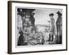 Shah Allum, Mogul of Hindostan, Reviewing the East India Company's Troops, after a 1781 Painting-Tilly Kettle-Framed Giclee Print