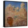 Shah-I-Zinda in Samarkand, 1921-Kosjma Ssergej Petroff-Wodkin-Framed Stretched Canvas