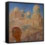 Shah-I-Zinda in Samarkand, 1921-Kosjma Ssergej Petroff-Wodkin-Framed Stretched Canvas