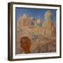 Shah-I-Zinda in Samarkand, 1921-Kosjma Ssergej Petroff-Wodkin-Framed Giclee Print