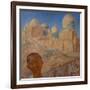 Shah-I-Zinda in Samarkand, 1921-Kosjma Ssergej Petroff-Wodkin-Framed Giclee Print