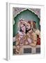 Shah Jahan (1592-1666) and His Wife, Arjumand Banu Begum (D.1631) Mumtaz-I Mahal-null-Framed Giclee Print
