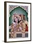 Shah Jahan (1592-1666) and His Wife, Arjumand Banu Begum (D.1631) Mumtaz-I Mahal-null-Framed Giclee Print