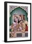 Shah Jahan (1592-1666) and His Wife, Arjumand Banu Begum (D.1631) Mumtaz-I Mahal-null-Framed Premium Giclee Print