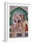 Shah Jahan (1592-1666) and His Wife, Arjumand Banu Begum (D.1631) Mumtaz-I Mahal-null-Framed Premium Giclee Print