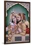 Shah Jahan (1592-1666) and His Wife, Arjumand Banu Begum (D.1631) Mumtaz-I Mahal-null-Framed Giclee Print