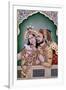 Shah Jahan (1592-1666) and His Wife, Arjumand Banu Begum (D.1631) Mumtaz-I Mahal-null-Framed Giclee Print