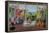 Shah Suleyman II and His Courtiers-null-Framed Stretched Canvas