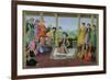 Shah Suleyman II and His Courtiers-null-Framed Giclee Print