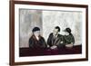 Shahn: Man & Women-Ben Shahn-Framed Giclee Print