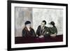 Shahn: Man & Women-Ben Shahn-Framed Giclee Print