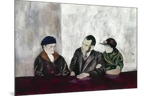 Shahn: Man & Women-Ben Shahn-Mounted Giclee Print