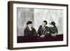 Shahn: Man & Women-Ben Shahn-Framed Giclee Print