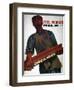 Shahn: Steel Union Poster-Ben Shahn-Framed Giclee Print