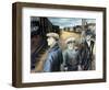 Shahn: Three Men-Ben Shahn-Framed Giclee Print