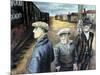 Shahn: Three Men-Ben Shahn-Mounted Giclee Print