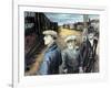 Shahn: Three Men-Ben Shahn-Framed Giclee Print