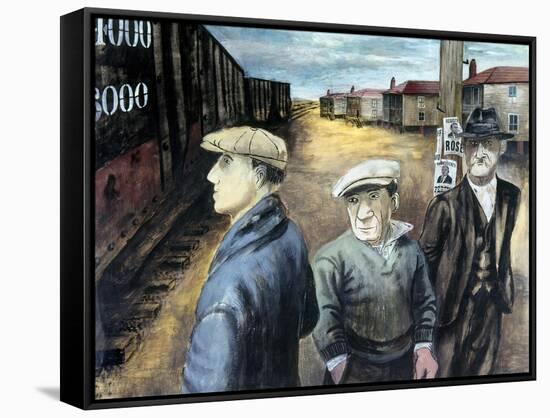 Shahn: Three Men-Ben Shahn-Framed Stretched Canvas