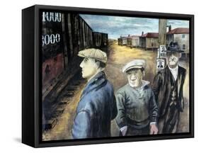 Shahn: Three Men-Ben Shahn-Framed Stretched Canvas