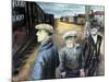 Shahn: Three Men-Ben Shahn-Mounted Giclee Print