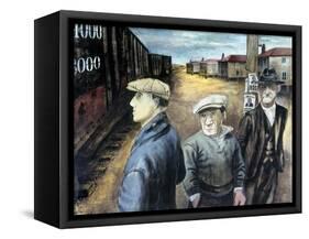 Shahn: Three Men-Ben Shahn-Framed Stretched Canvas