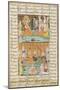 Shahnameh de Ferdowsi ou le Livre des Rois. Mariage des trois filles de Séro, roi du Yémen.-null-Mounted Giclee Print