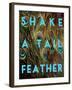 Shake a Tail Feather-Su Keren-Framed Art Print