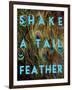 Shake a Tail Feather-Su Keren-Framed Art Print