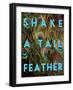 Shake a Tail Feather-Su Keren-Framed Art Print